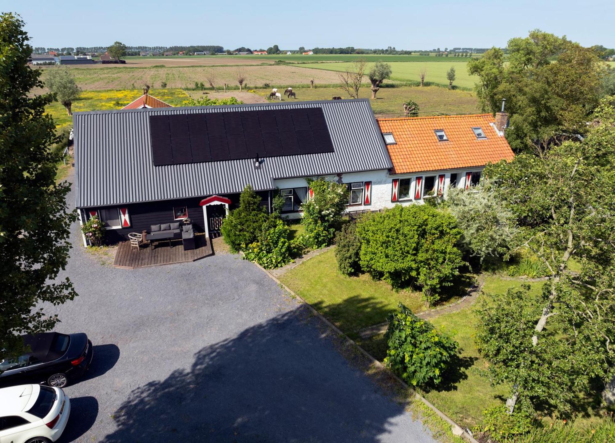 Het Zoete Peerd Bed & Breakfast Groede Exterior foto